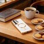 Tech-Protect Magflex MagSafe Shiny Gold Samsung Galaxy S26 Ultra Tok