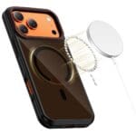 Tech-Protect Maghybrid MagSafe Black/Red iPhone 17 Pro Max Tok