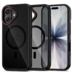 Tech-Protect Maghybrid MagSafe Black/Red iPhone 17 Tok