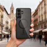 Tech-Protect Magmat MagSafe Black/Clear Samsung Galaxy S26 Tok