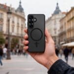 Tech-Protect Magmat MagSafe Matte Black Samsung Galaxy S26 Tok