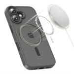 Tech-Protect Magmat MagSafe Matte Crayon Grey iPhone 17 Tok