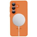 Tech-Protect Magmat MagSafe Matte Orange Samsung Galaxy S26 Tok