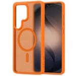 Tech-Protect Magmat MagSafe Matte Orange Samsung Galaxy S26 Ultra Tok