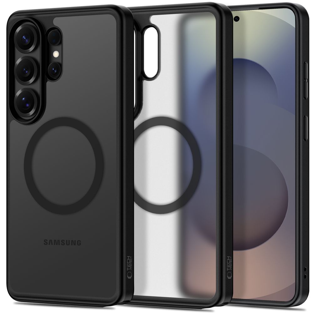 Tech-Protect Magpeak MagSafe Matte Black Samsung Galaxy S26 Ultra Tok