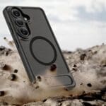 Tech-Protect Magrack MagSafe Matte Black Samsung Galaxy S26 Plus Tok