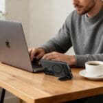 Tech-Protect Magrack MagSafe Matte Black Samsung Galaxy S26 Plus Tok