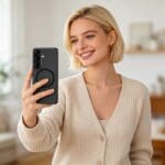 Tech-Protect Magslim MagSafe Matte/Black Samsung Galaxy S26 Tok