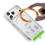 Tech-Protect Mmp-210 Magnetic MagSafe Ring 2-Pack Black & Cosmic Orange