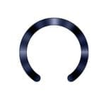 Tech-Protect Mmp-210 Magnetic MagSafe Ring 2-Pack Deep Blue & Silver