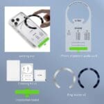 Tech-Protect Mmp-210 Magnetic MagSafe Ring 2-Pack Deep Blue & Silver