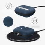 Tech-Protect Naturalfit Apple Navy Blue AirPods Pro 3 Tok