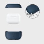 Tech-Protect Naturalfit Apple Navy Blue AirPods Pro 3 Tok