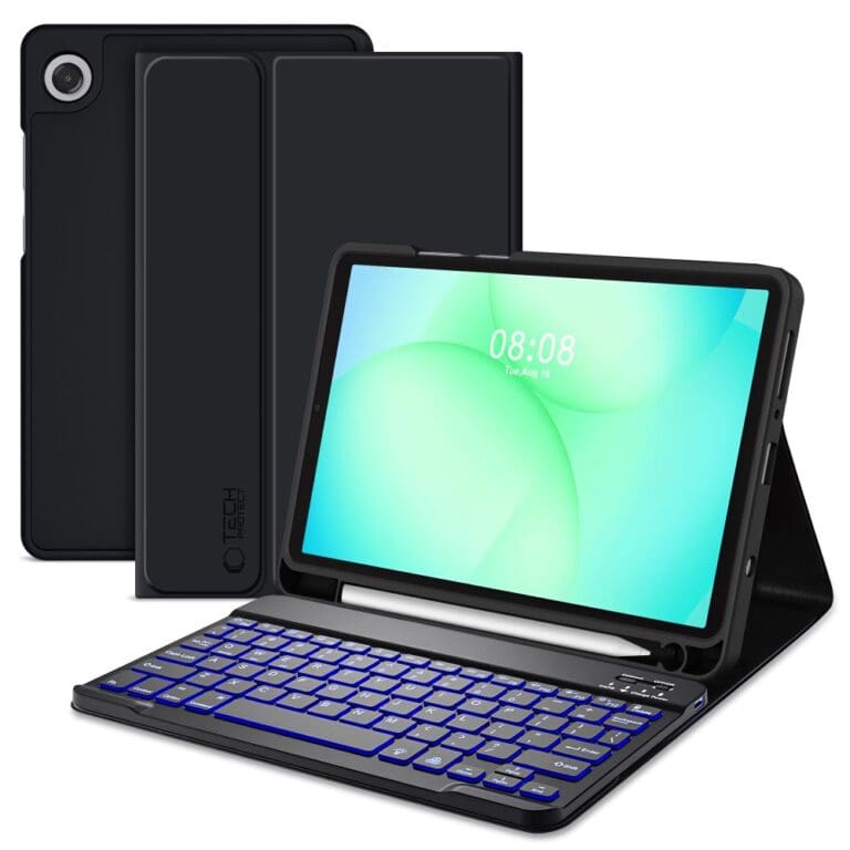 Tech-Protect Sc Pen + Keyboard Black Samsung Galaxy Tab A11 8.7 X133/X135/A9 8.7 X110/X115 Tok