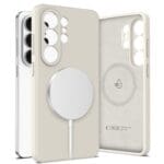 Tech-Protect Silicone MagSafe Cosmic Latte Samsung Galaxy S26 Ultra Tok