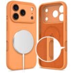 Tech-Protect Silicone MagSafe Cosmic Orange iPhone 17 Pro Tok