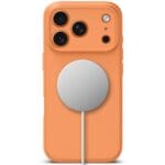 Tech-Protect Silicone MagSafe Cosmic Orange iPhone 17 Pro Tok