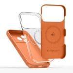Tech-Protect Silicone MagSafe Cosmic Orange iPhone 17 Pro Tok