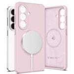Tech-Protect Silicone MagSafe Pink Pearl Samsung Galaxy S26 Tok