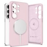 Tech-Protect Silicone MagSafe Pink Pearl Samsung Galaxy S26 Ultra Tok