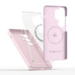 Tech-Protect Silicone MagSafe Pink Pearl Samsung Galaxy S26 Ultra Tok