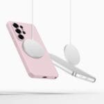 Tech-Protect Silicone MagSafe Pink Pearl Samsung Galaxy S26 Ultra Tok