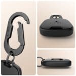 Tech-Protect Velar Apple Airtag 1 / 2 Black