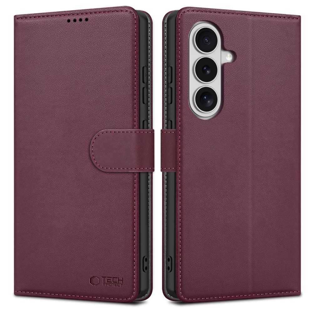 Tech-Protect Wallet Mulberry Samsung Galaxy S26 Tok