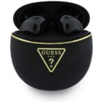 TWS Earphones Guess Gold Line Triangle Black