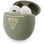 TWS Earphones Guess Gold Line Triangle Khaki