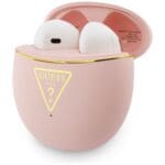 TWS Earphones Guess Gold Line Triangle Pink