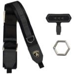 Universal Lamborghini D1 Crossbody Webbing Strap Black