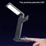 Usams 3-in-1 wireless charger with lamp 15W Black CD181WXC01 (US-CD181)