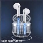 Usams Bluetooth 5.0 TWS IA series Wireless Headphones White BHUIA02 (US-IA04)