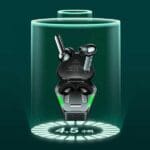 Usams Bluetooth 5.0 TWS JYseries Gaming earbuds wireless Black BHUJY01