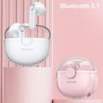 Usams Bluetooth 5.1 TWS BU Series wireless earphones White BHUBU01