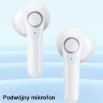 Usams Bluetooth 5.1 TWS BU Series wireless earphones White BHUBU01