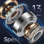 Usams Bluetooth 5.1 TWS XH Series dual mic wireless earphones Blue BHUXH03