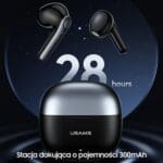 Usams Bluetooth 5.1 TWS XH Series dual mic wireless earphones Blue BHUXH03