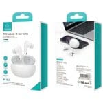 Usams Bluetooth 5.3 Headphones TWSX-Don Series Dual mic ENC wireless White/White BHUXD02