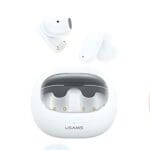 Usams Bluetooth 5.3 TWSTD Series Wireless Headphones White BHUTD01 (TD22)