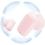 Usams Bluetooth 5.3 TWSTD Series Wireless Headphones White BHUTD01 (TD22)