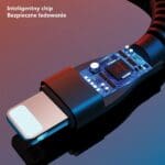 Usams Braided U33 Lightning Cable 1.2m 2A Fast Charging cyan SJ360USB02 (US-SJ360)