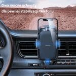 Usams Car Mount Dashboard/Windshield Black ZJ063ZJ01 (US-ZJ063)