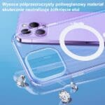 Usams Ice Magnet case Transparent IP14MBC01 (US-BH801) iPhone 14 Plus/15 Plus Tok