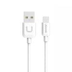 Usams U-Turn Lightning Cable 1m White 2A IPUSBXD02 (US-SJ097)