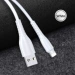 Usams U35 Lightning Cable 2A Fast Charge 1m White SJ364USB02 (US-SJ364)