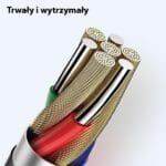 Usams U35 Lightning Cable 2A Fast Charge 1m White SJ364USB02 (US-SJ364)