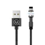 Usams U59 Magnetic Lightning Cable 2.1A Fast Charge 1m Braided Black SJ472USB01 (US-SJ472)
