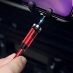 Usams U59 Magnetic Lightning Cable 2.1A Fast Charge 1m Braided Red SJ472USB02 (US-SJ472)